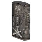 Зажигалка Zippo Knight Fight Design с покрытием High Polish Black
