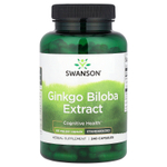 Swanson Vitamins, Экстракт гинкго билоба, 60 мг, 240 капсул