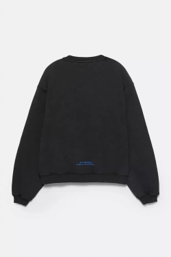 PULL&BEAR Толстовка "Stranger Things", темно-серый