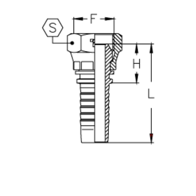 Фитинг DN 20 BSP (Г) 1/2