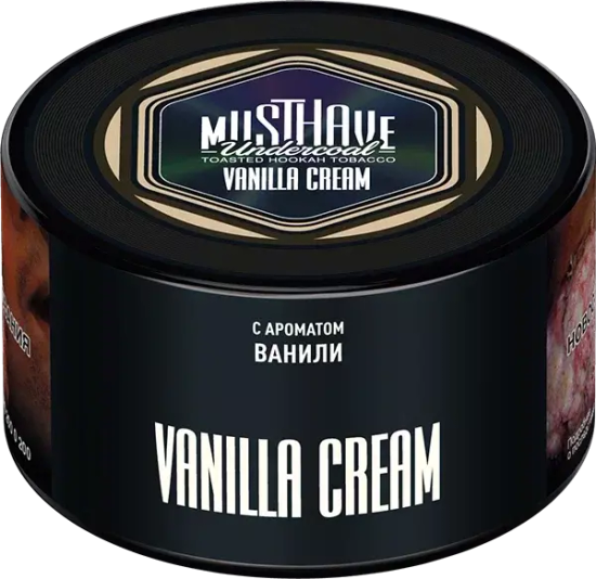 Табак для кальяна Must Have Undercoal 25г Vanilla Cream (Ваниль)