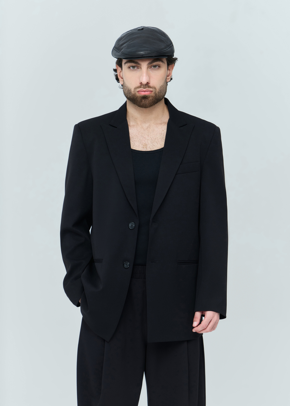 Пиджак однобортный | black