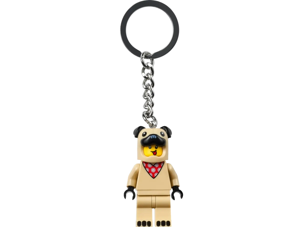 Брелок LEGO Minifigures 854158 Парень французский бульдог