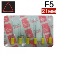 ProTaper ручной 21мм F5, ПроТейпер (6шт.), эндодонтические файлы