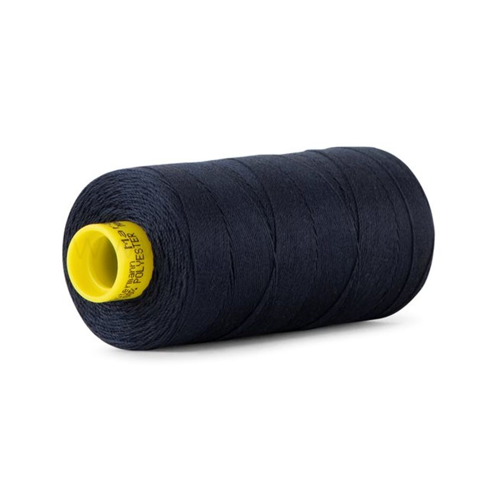 Нитка Gutermann Mara 30 (300 метров), 1 кат., для отстрочки | 339 т.чернильно-синий