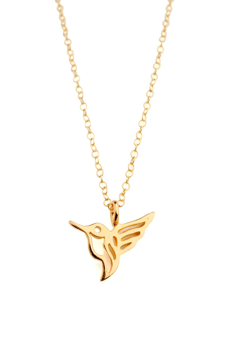 Hummingbird Pendant Necklace