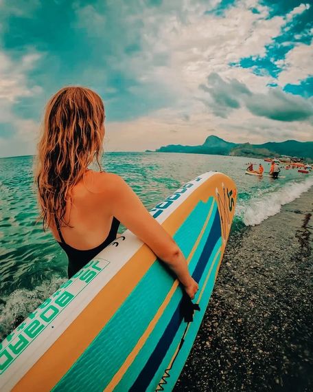 Надувная SUP-доска JS Board Comanche JS335 335х82х15 см полный комплект