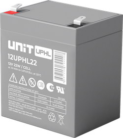 Аккумулятор UNIT 12UPHL22 ( 22 Вт/эл / 12В ) AGM