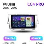 Teyes CC4 Pro 9" для Toyota Prius III 2009-2015