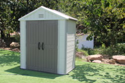 Садовый пластиковый сарай HouzBlock Comfort-1 7,5x4
