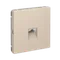Розетка компьютерная RJ45, Cat 5e Systeme Electric ArtGallery Песочный GAL001283