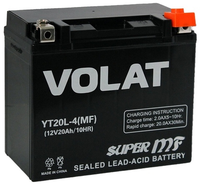 20Ah Volat YT20L-4(MF) R+