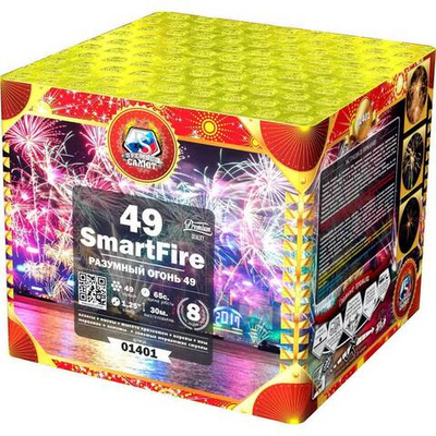 01401 Салют "SmartFire 49" (1,25" х 49 залпов)