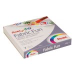 Пастель для ткани PENTEL "Fabric Fun", 7 цветов, картонная упаковка, PTS-7