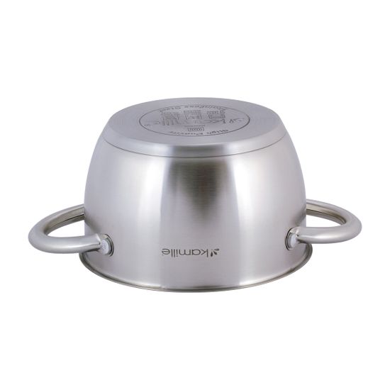 Кастрюля 1,5 л. из нержавеющей стали Kamille KM-4900