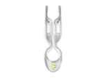 NO 1 HAIRPIN | TRANSPARENT - 5X HAIRPIN/TUBE / Шпильки No1 Hairpin Прозрачного цвета (набор из 5 шпилек)