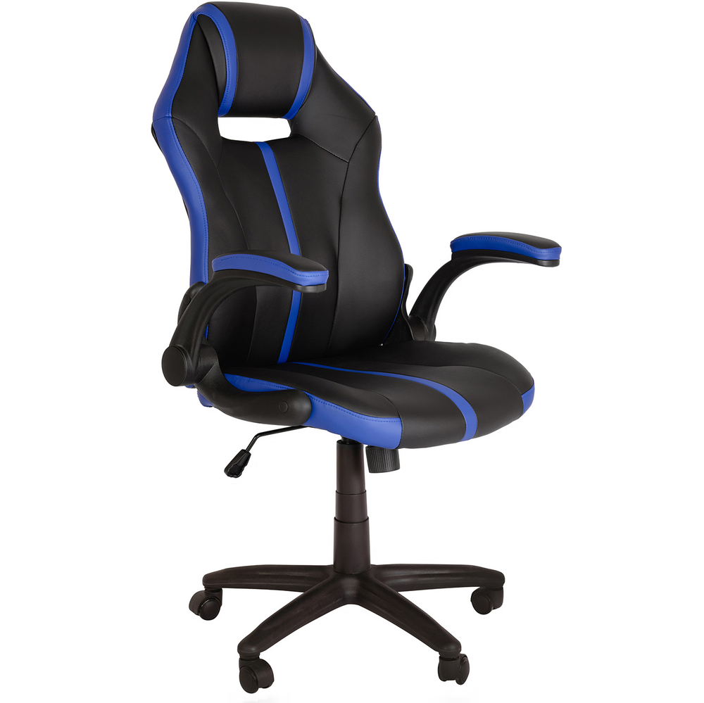 Компьютерное кресло MF-609 black+dark blue