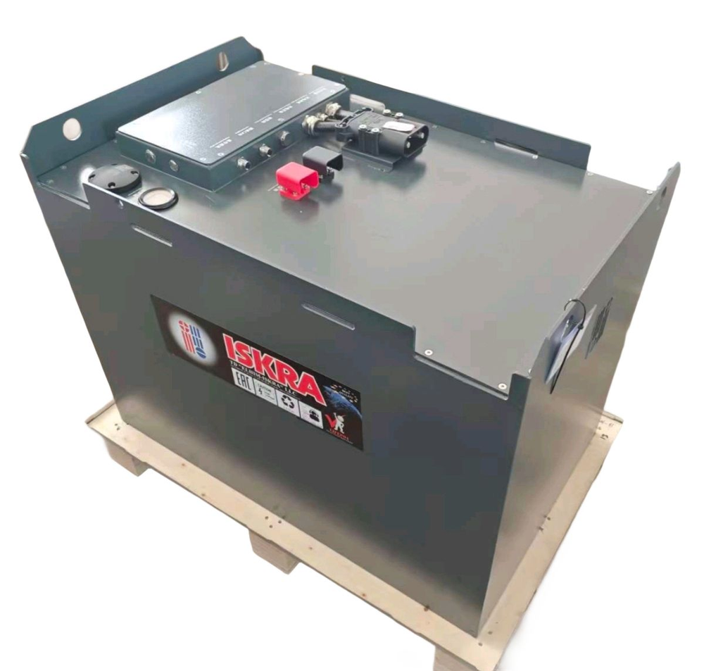 Тяговая батарея ELHIM ISKRA 16 LFP-304Ah 48V 830х630х462 мм