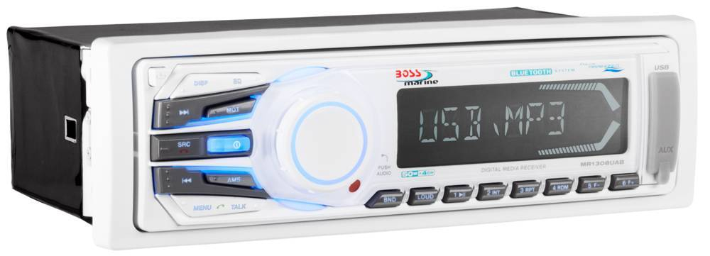 Медиаресивер Boss Audio Marine MR1308UAB, 50 Вт х4