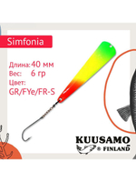 Блесна для рыбалки вертикальная зимняя Kuusamo Simfonia