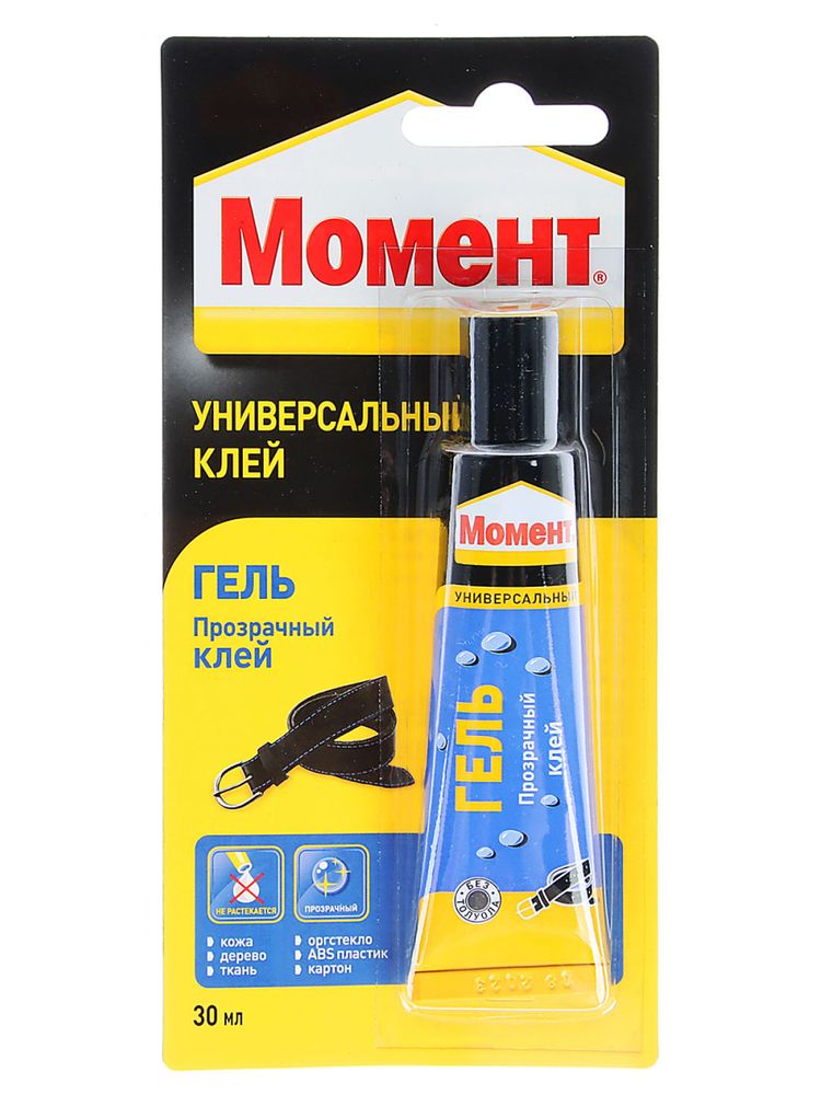 Клей Момент Гель  30г на блистере