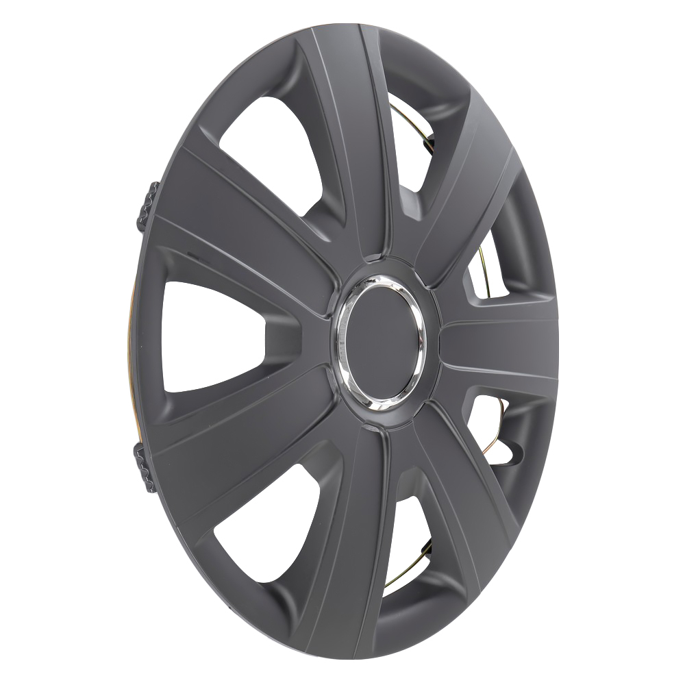 Колпаки R15 Gamma 4шт (черно-матовые) ABS-пластик ARNEZI A0702050