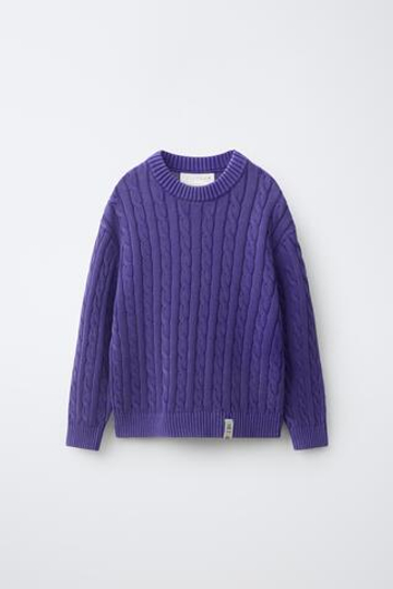 ZARA - FRUIT OF THE LOOM™ ДЖЕМПЕР, ФИОЛЕТОВЫЙ