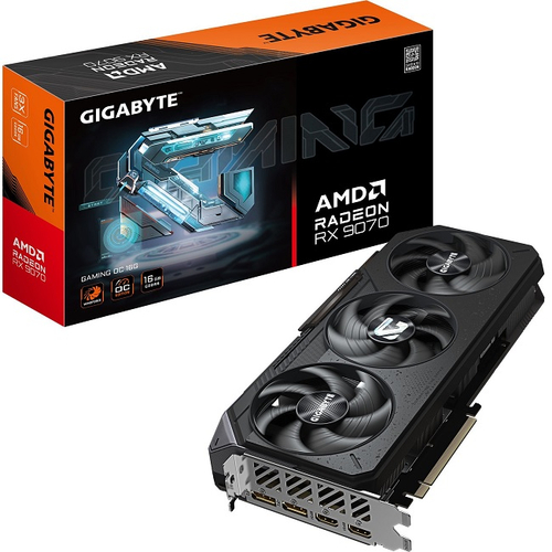 Видеокарта GIGABYTE Radeon RX 9070 GAMING 16GB (GV-R9070GAMING-16GD)