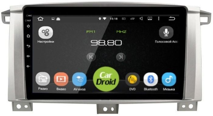 Магнитола для Toyota Land Cruiser 105 1998-2007 - Airok RM-1121 Android 12, SIM-слот