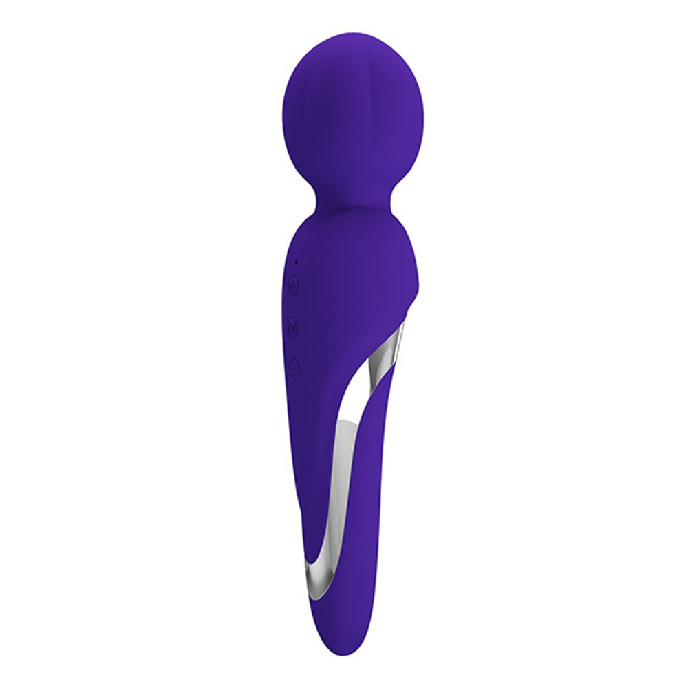 Фиолетовый жезловый вибратор 21,6см Baile Pretty Love Walter BI-014622-3