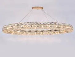 Подвесная люстра 10120 10127+21/S gold Newport