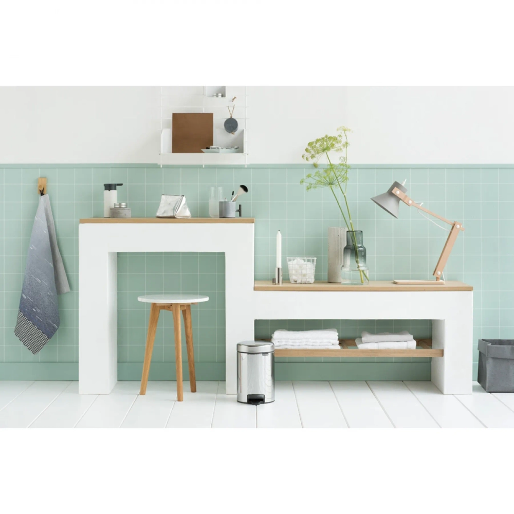 Brabantia Контейнер для мусора NewIcon 3л, полированная сталь 113147