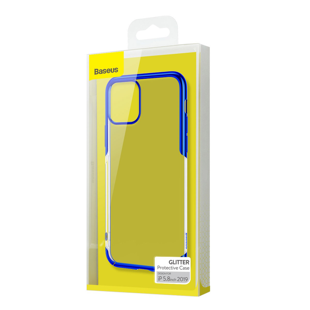 Чехол для Apple iPhone 11 Pro Baseus Glitter Protective Case - Blue