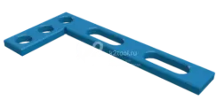 Угол плоский горизонтальный PLUS 320×150