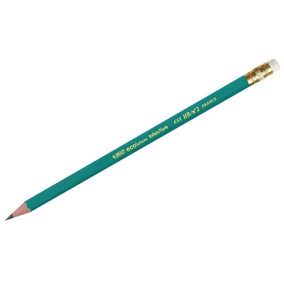 Карандаш ч/г HB "Evolution" с ластиком 180094 (Bic)