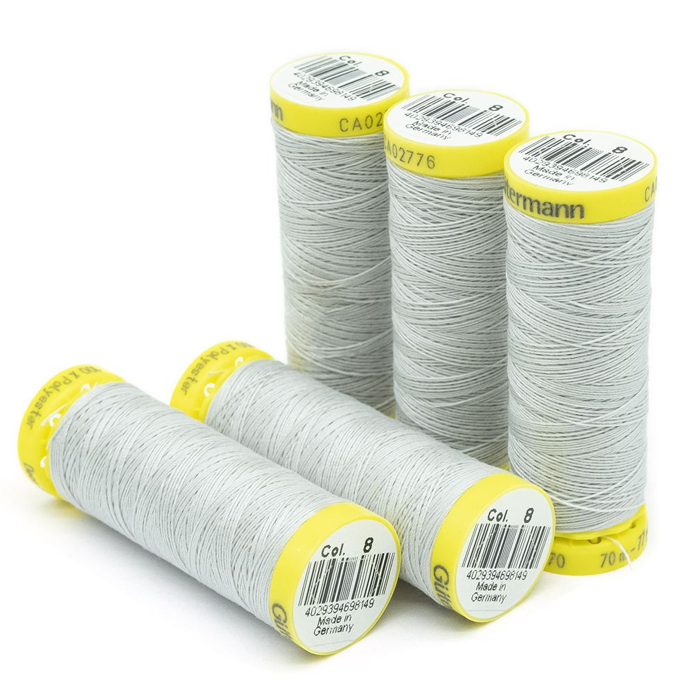 Нитки отделочные Gutermann Deco Stitch 70 (70 метров), 5 кат. | 008 суровый