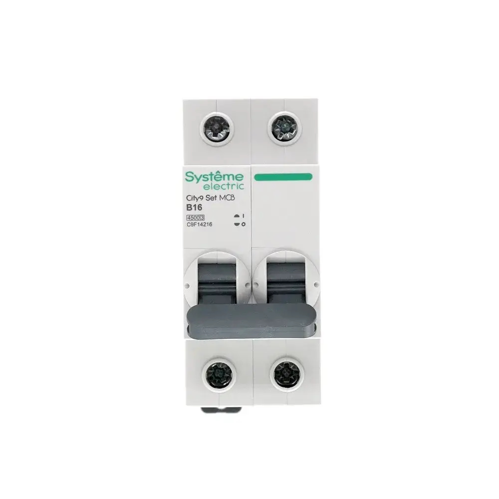 City9 Set Автоматический выключатель (АВ) B 16А 2P 4.5kA 230В