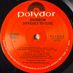 Rainbow ‎– Difficult To Cure (США 1981г.) Т