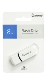 USB флеш накопитель Smartbuy 8GB Paean White (SB8GBPN-W)