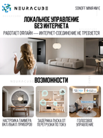 Выключатель MATTER с поддержкой Wi-Fi SONOFF MINIR4M-E