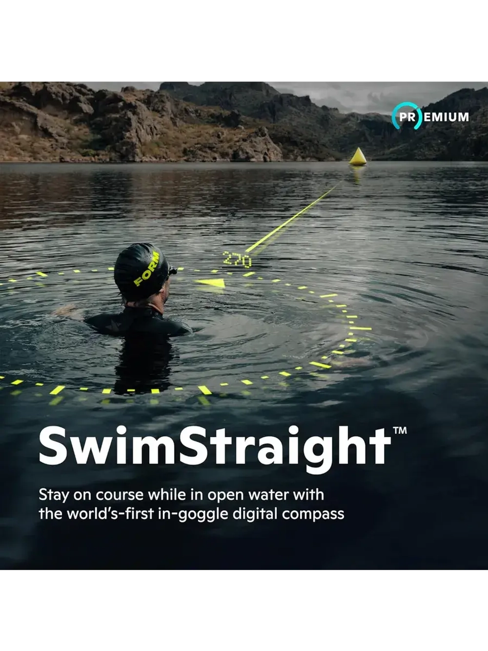 Умные очки для плавания FORM Smart Swim Goggles