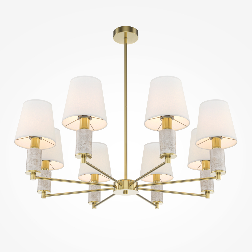 Люстра на штанге Maytoni Lira MOD483PL-08BS