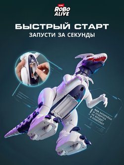 Интерактивная игрушка Robo Alive Dino Робот Раптор