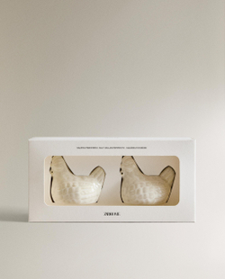 Набор для специй солонка и перечница фарфор Zara Home, фото 3