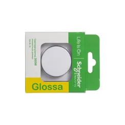 Светорегулятор поворотный, 300 Вт Systeme Electric Glossa Белый GSL000134