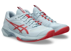 Женские теннисные кроссовки Asics Solution Speed FF 4 Clay - sky/sienna