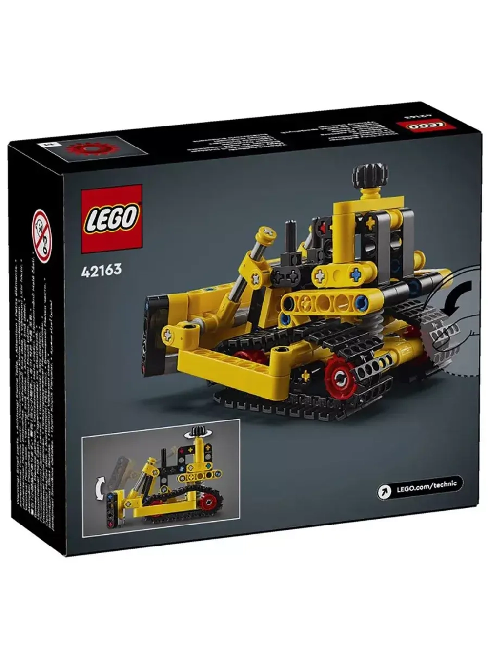 Лего Техник Тяжелый бульдозер 42163 Technic