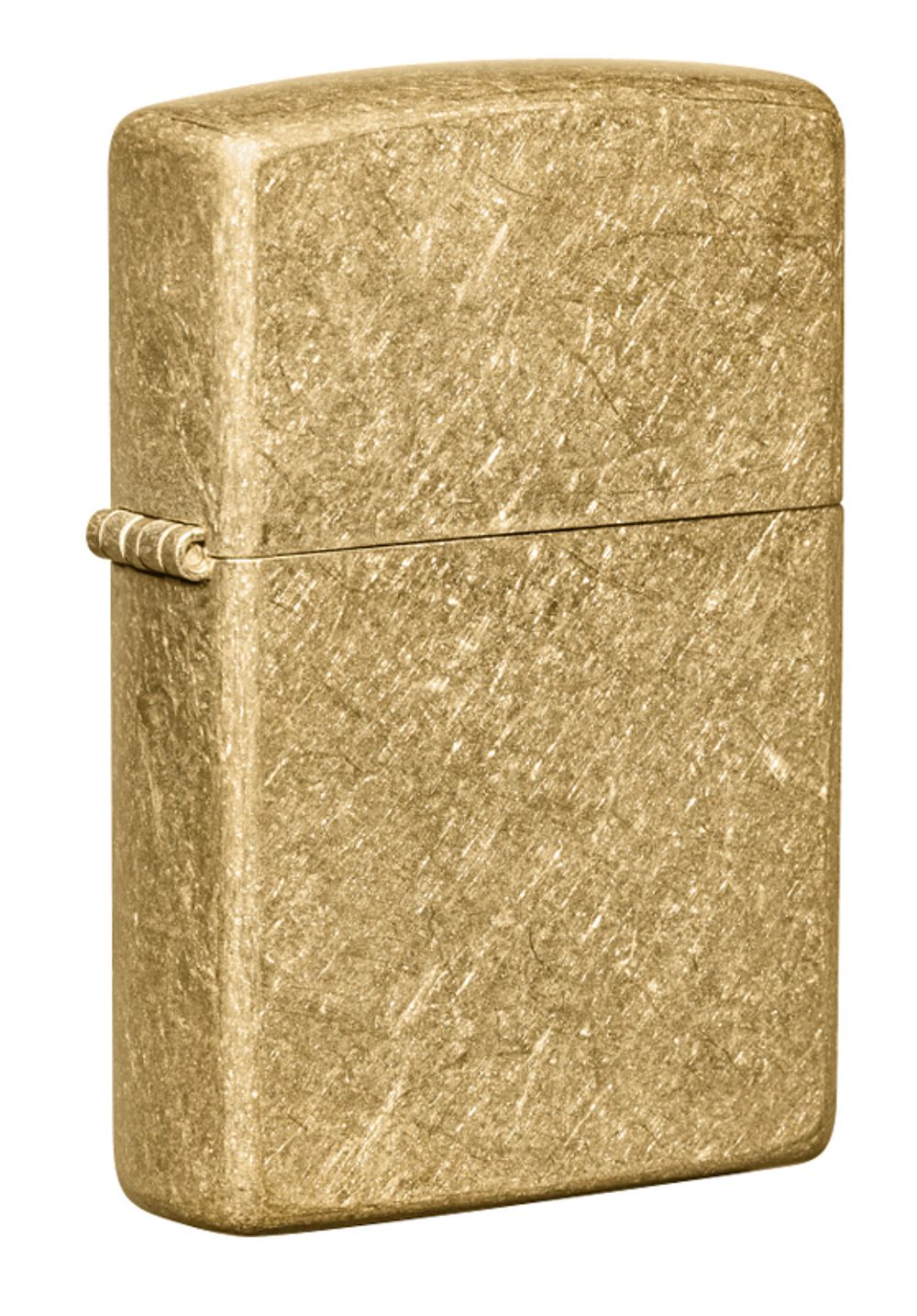 Зажигалка ZIPPO Classic Tumbled Brass (49477) 2