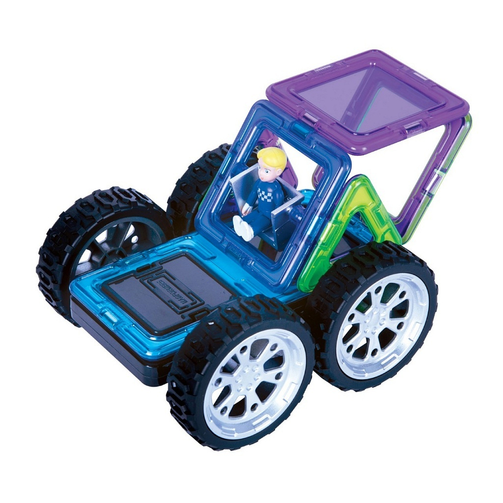 Магнитный конструктор MAGFORMERS Rally Kart Set (Boy)