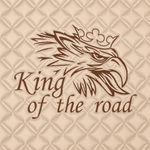 Ковры SCANIA 5 серии P (механика), (экокожа, бежевый, бежевый кант, коричневая вышивка)